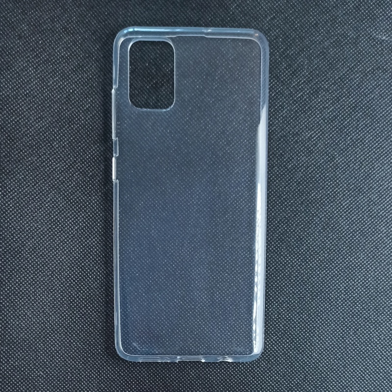 Silikonové TPU pouzdro Slim 1mm pro Samsung A51 transparentní