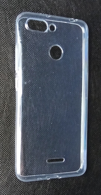 Silikonové TPU pouzdro Slim 1mm pro Xiaomi Redmi 6 transparentní