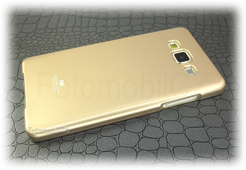 Mercury Jelly silikonové pouzdro for Samsung A500 Galaxy A5 GOLD zlatá barva