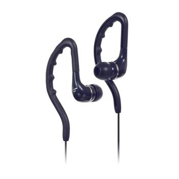 Sportovní in-ear sluchátka KitSound s mikrofonem, 3,5 mm jack, černé