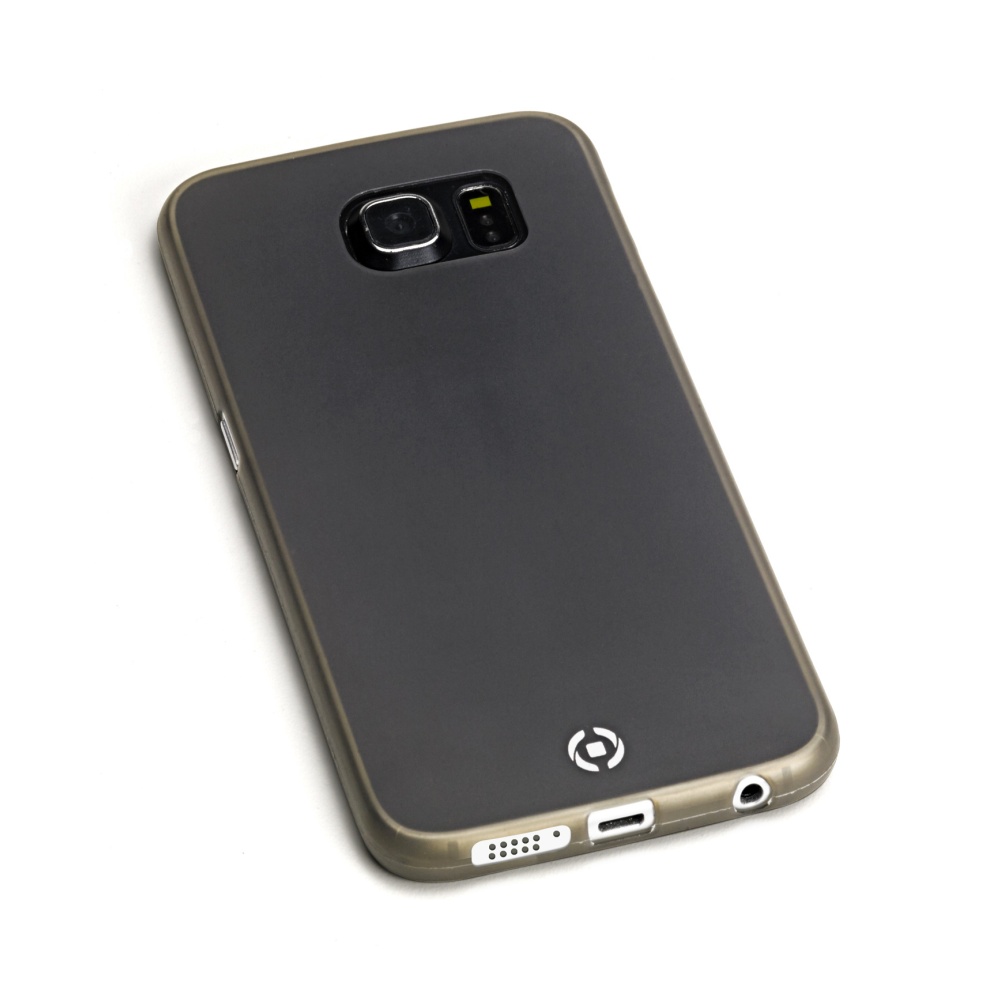 Ultra tenké TPU pouzdro CELLY Frost pro Samsung G928F Galaxy S6 Edge Plus, 0,29 mm, černé