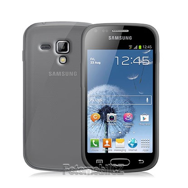 TPU silikonové pouzdro CELLY Gelskin pro Samsung S7560, S7562, S7580, S7582 Galaxy Trend + fólie na displej