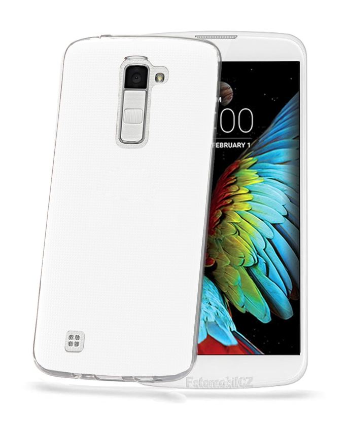 TPU silikonové pouzdro CELLY Gelskin pro LG K10, bezbarvé