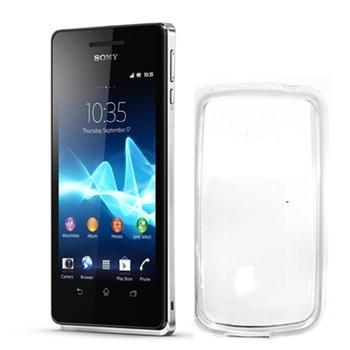 TPU silikonové pouzdro CELLY Gelskin pro Sony Xperia V, bezbarvé