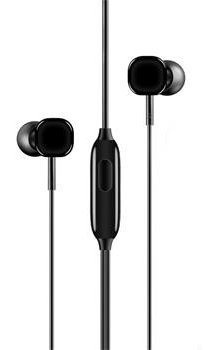 USAMS EP-21 In-Ear Square Stereo Sluchátka 3,5 mm Black