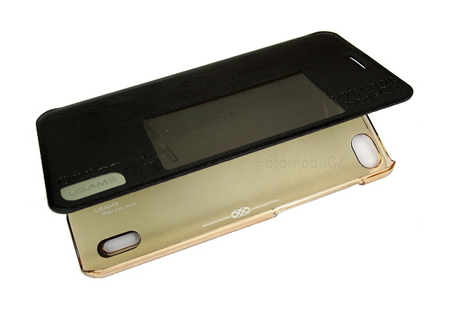 USAMS  Merry Folio Pouzdro Black pro Honor 6 (EU Blister)