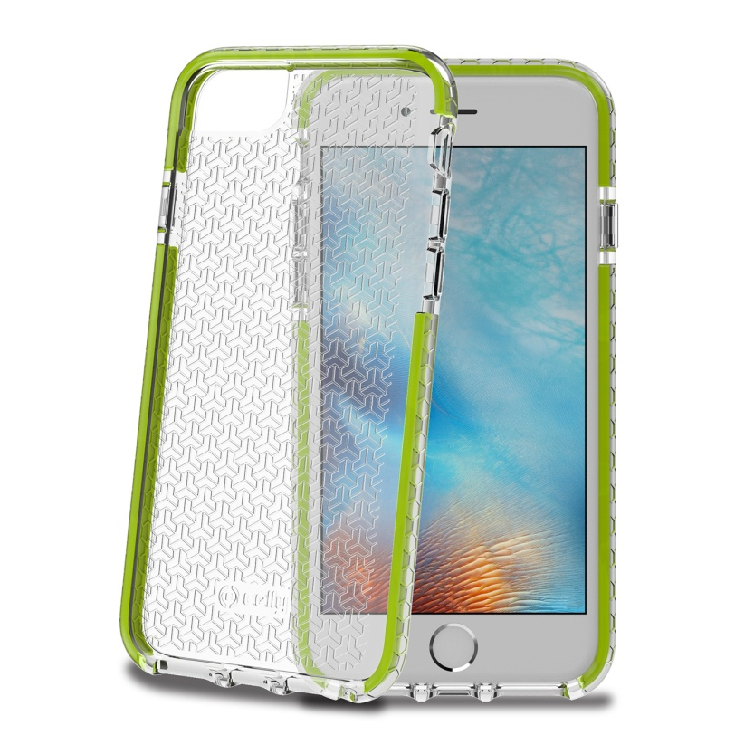 Plastový zadní kryt CELLY Crystal pro Apple iPhone 5C, žlutý