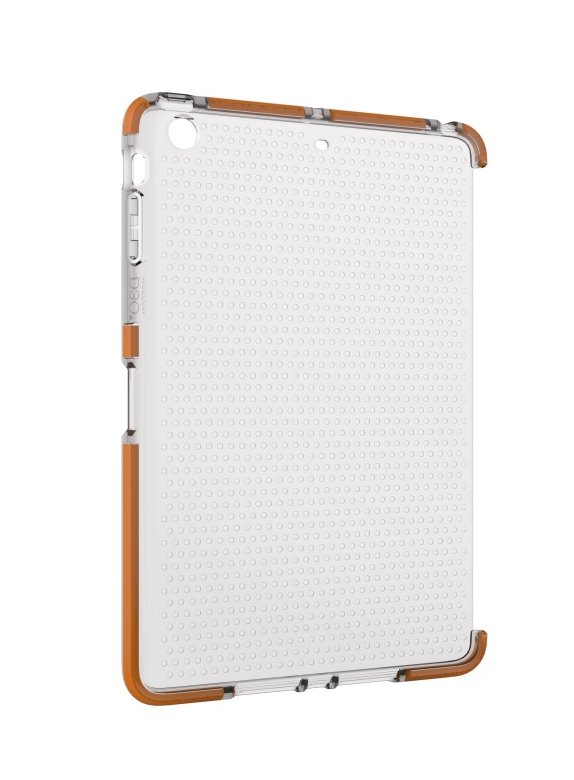 Zadní ochranný kryt Tech21 Classic Mesh pro iPad mini / 2 / 3, kompatibilní se Smartcase, čirý