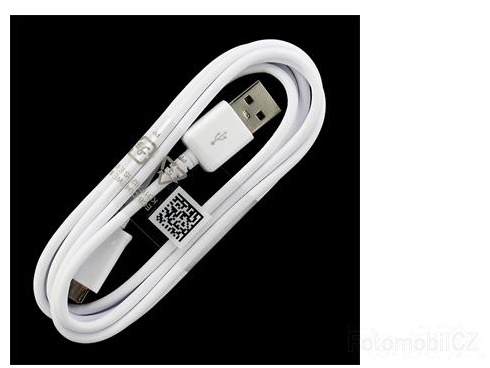 ECB-DU4EWE Samsung microUSB Datový Kabel 1.5m WHITE bílá barva (Bulk)