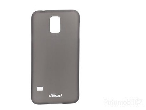 Pouzdro JEKOD PP ultratenký 0,3 mm kryt Black + fólie pro Samsung G900 Galaxy S5