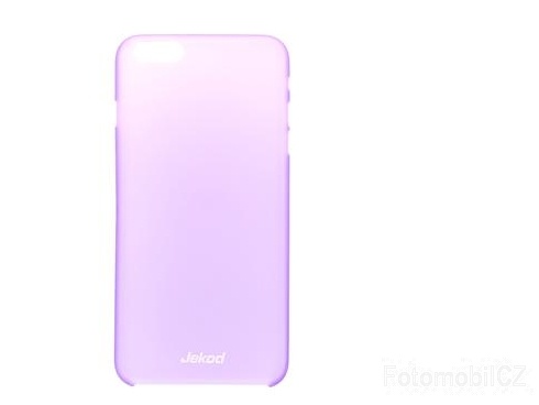 Pouzdro JEKOD PP ultratenký 0,3 mm kryt Purple + fólie pro iPhone 6 Plus 5.5
