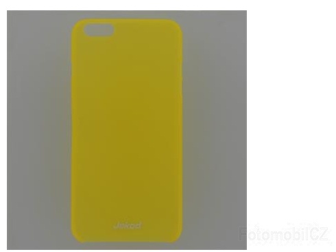 Pouzdro JEKOD PP ultratenký 0,3 mm kryt Yellow + fólie pro iPhone 6 Plus 5.5