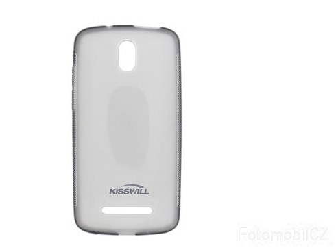 Kisswill TPU silikonové transparentní pouzdro pro HTC Desire 500