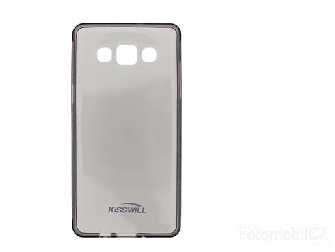 Kisswill TPU černé transparentní silikonové pouzdro pro Samsung A500 Galaxy A5