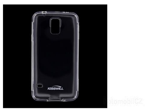 Kisswill TPU silikonové transparentní pouzdro pro Samsung G900 Galaxy S5