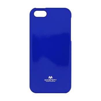 Mercury Jelly silikonové pouzdro pro iPhone 5 / 5S / SE Blue