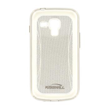 Kisswill TPU Shine Pouzdro Grey pro Samsung S7580 Galaxy Trend