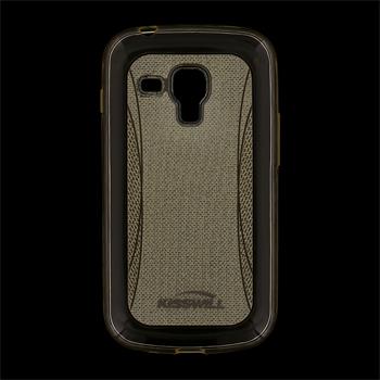 Kisswill TPU Shine Pouzdro GOLD zlatá barva + fólie pro Samsung S7560, S7580 Galaxy Trend