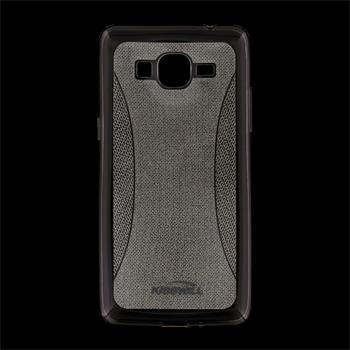 Kisswill TPU Shine Pouzdro Grey pro Samsung G530 Galaxy Grand Prime