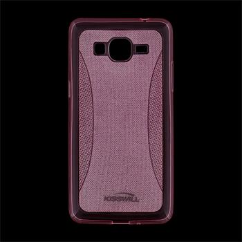 Kisswill TPU Shine Pouzdro PINK růžová barva pro Samsung G530 Galaxy Grand Prime
