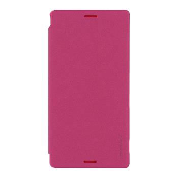 Nillkin Sparkle Folio Pouzdro PINK růžová barva pro Sony E2303 Xperia M4 Aqua