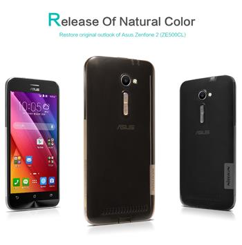 Nillkin Nature TPU průhledné silikonové pouzdro Grey pro Asus Zenfone 2 ZE500CL