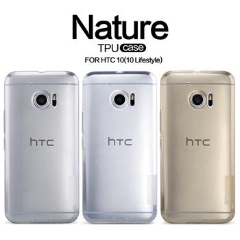 Nillkin Nature TPU silikonové pouzdro Transparent pro HTC 10