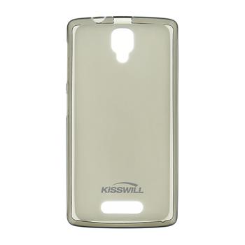 Kisswill TPU černé transparentní silikonové pouzdro pro Lenovo Vibe A