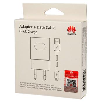 Huawei Originální Cestovní nabíječka AP32 + microUSB Dat. Kabel WHITE bílá barva (EU Blister)