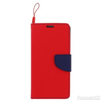 Fancy diářové Book Pouzdro Red / Navy pro Huawei Y5 II