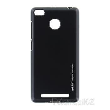 Mercury i-Jelly TPU silikonové pouzdro pro Xiaomi Redmi 3 Pro Metal Black