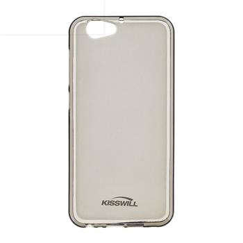 Kisswill TPU černé transparentní silikonové pouzdro pro HTC One A9s