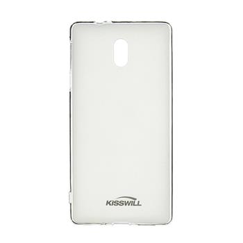 Kisswill TPU silikonové transparentní pouzdro pro Nokia 3