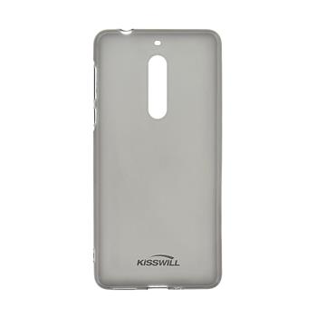 Kisswill TPU černé transparentní silikonové pouzdro pro Nokia 5