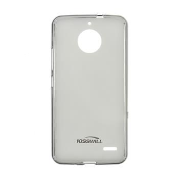 Kisswill TPU černé transparentní silikonové pouzdro pro Motorola E4