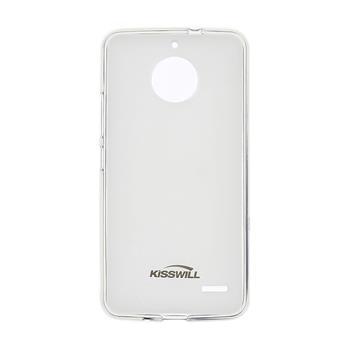 Kisswill TPU silikonové transparentní pouzdro pro Motorola E4