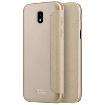 Nillkin Sparkle Folio Pouzdro GOLD zlatá barva pro Samsung J730 Galaxy J7 2017