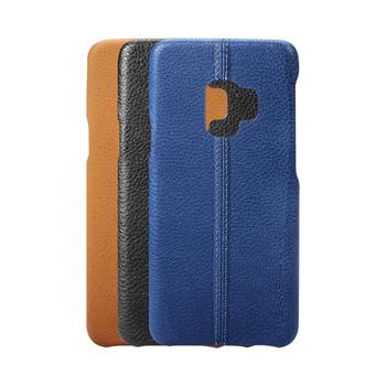 USAMS Joe Zadní Kožený Kryt Blue pro Samsung G960 Galaxy S9