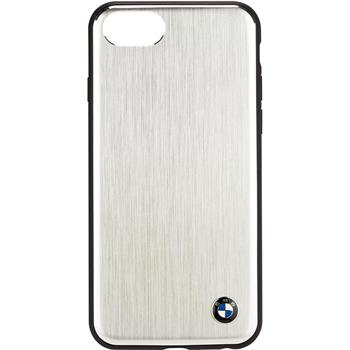 BMHCI8SASI BMW Aluminium pevný kryt Silver pro iPhone 7 / 8