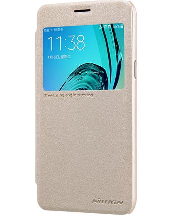 Nillkin Sparkle S-View Pouzdro GOLD zlatá barva pro Xiaomi Mi A2