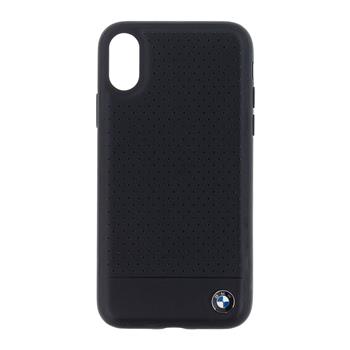 BMHCPXPEBOBK BMW Signature TPU silikonové pouzdro Smooth Black pro iPhone X  /  XS