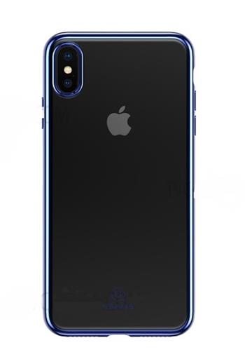 USAMS Kingdom TPU Zadní Kryt Blue pro iPhone XS Max