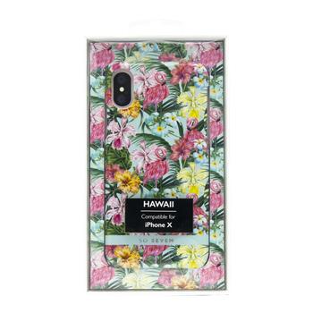 SoSeven Hawai pouzdro Tropical Flamingo Kryt pro iPhone X / XS