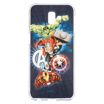 MARVEL Avengers 001 Zadní Kryt pro Samsung J610 Galaxy J6+ Dark Blue