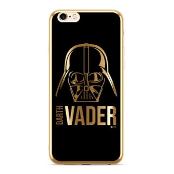 Star Wars Darth Vader Luxury Chrome 010 Kryt pro iPhone XS Max GOLD zlatá barva