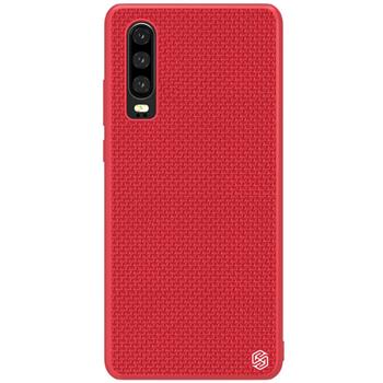 Nillkin Textured pevný kryt pro Huawei P30 Red + ochranné sklo na displej