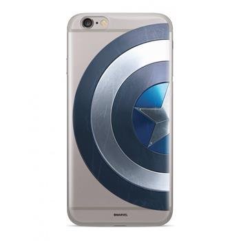 MARVEL Captain America 006 Zadní Kryt pro iPhone XR Transparent