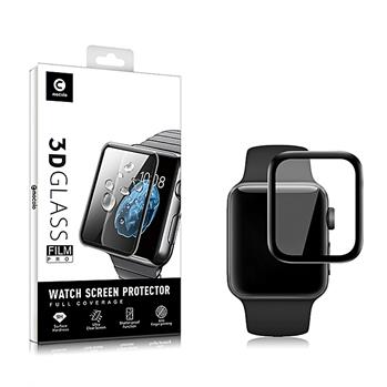 Mocolo 3D Tvrzené Sklo Black pro Apple Watch 1,2,3 42mm