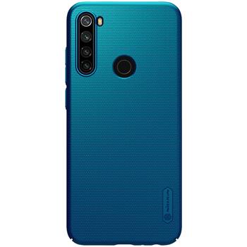 Nillkin Super Frosted Zadní Kryt pro Xiaomi Redmi Note 8T Peacock Blue + ochranné sklo na displej