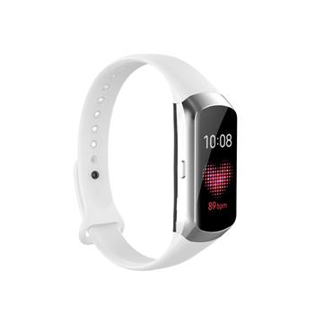 Tactical 560 Silikonový Řemínek pro Samsung Galaxy Fit WHITE bílá barva